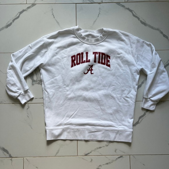 lululemon athletica Sweaters - Lululemon perfectly oversized crewneck sweatshirt University of Alabama sz 6